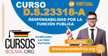 Curso DS 23318-A Responsabilidad por la Función Pública - virtual 24-07
