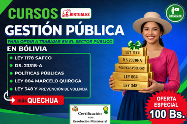 Combo C 1178 - DS23318A - Pol Publicas - Ley 004 - Ley 348 - Prev Violencia - Quechua (Virtual 24/7) 