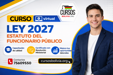 Curso Ley 2027  Estatuto del Funcionario Público (Virtual 24/7)